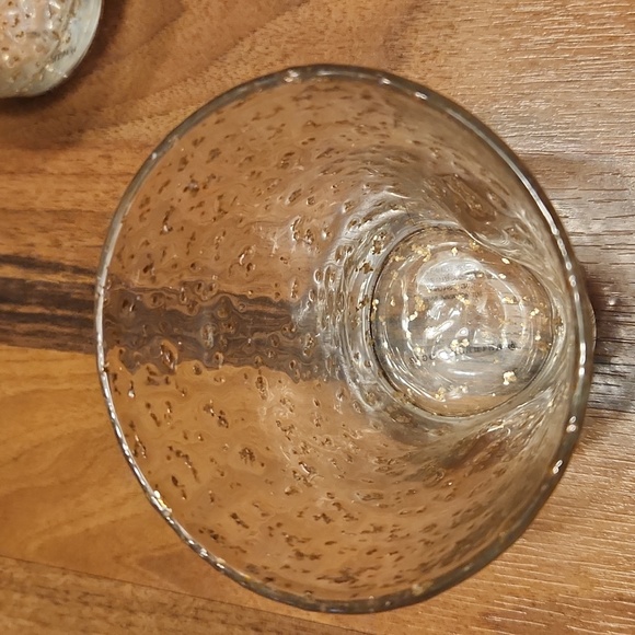 Anthropologie Theia Gold Flecked Hand Blown Glass Tumblers, Set Of Four - Picture 8 of 17